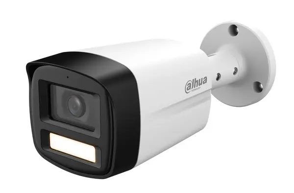 Camera supraveghere Dahua, 5MP, 3.6mm, Full Color, LED alb 40m, Microfon, IP67, HAC-HFW1509TLM-A-LED-0360B-S3-S3, 5MP, 3.6mm, Full Color, LED alb 40m, Microfon, IP67