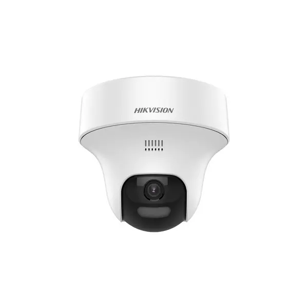 Camera supraveghere Dome cu iluminare duala Hikvision DS-2CE70D0T-PTLTS, 2 MP, 2.8 mm, IR/lumina alba 20/25 m, microfon si difuzor