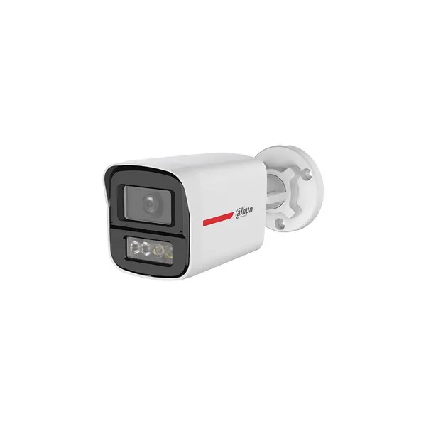 Camera supraveghere exterior analogica cu iluminare duala Dahua HAC-HFW1549X-IL-A-PRO-0280B-DIP, 5 MP, 2.8 mm, IR/lumina calda 50 m, microfon dublu