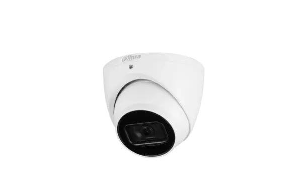 Camera supraveghere exterior Dahua Lite, 8 MP 4K, IR 60 m, WDR 120 dB, microfon, HDCVI/CVBS/AHD/TVI, IP67, DH-HAC-HDW1801T-A