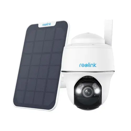Camera supraveghere exterior GSM 4G Speed Dome Reolink Go G430+SOLAR, 5 MP, microfon si difuzor, IR 10 m, PIR, slot card, zoom digital 10x, acumulator 6000 mAh + panou solar, cablu 4 m, mufa USB-C