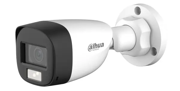 Camera supraveghere exterior HDCVI Dahua Eco Series HAC-HFW1200CL-IL-A-0280B-S6, Full HD, Iluminare duala 20m, Microfon