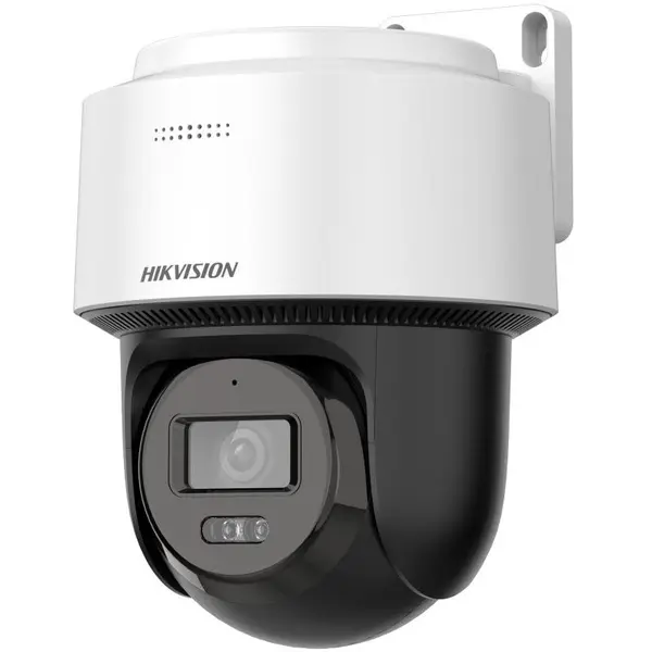 Camera supraveghere exterior Hikvision DS-2DE2C200MWG-E(4MM), 2MP, Hybrid-light, audio bidirectional, slot card, IP66
