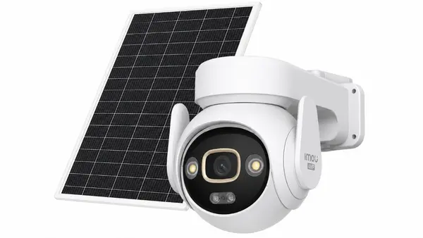Camera supraveghere exterior Imou IPC-SA7E-T-8M0T3/FSP008,4K, lentila 3.6mm, full-color, 4G si Wi-Fi 6, AI, audio bidirectional,slot card microSD 512GB, panou solar 8W