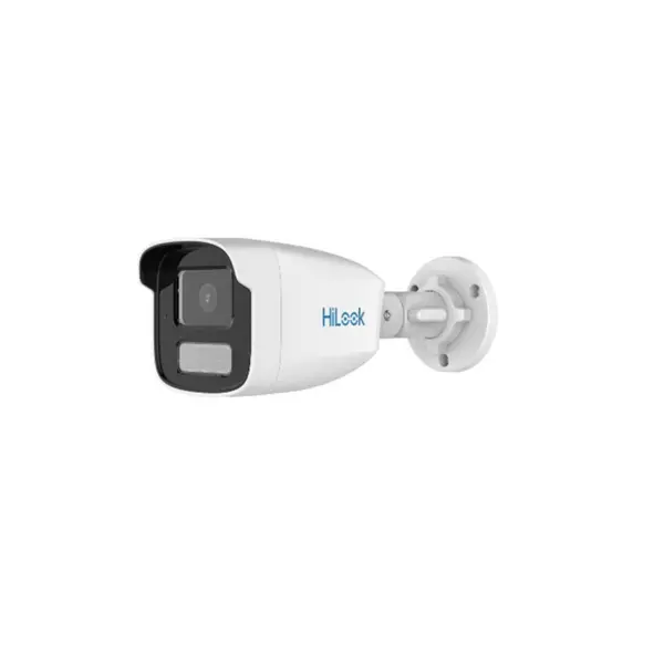Camera supraveghere exterior IP cu iluminare duala Hikvision Hilook ColorVu IPC-B429HA-LU(2.8MM), 2 MP, 2.8 mm, IR/Lumina alba 50 m, microfon, PoE