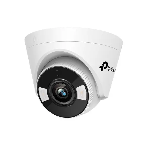 Camera supraveghere exterior IP Dome cu iluminare duala TP-Link VIGI C430, 3 MP, 4 mm, IR/lumina alba 30 m, microfon, PoE