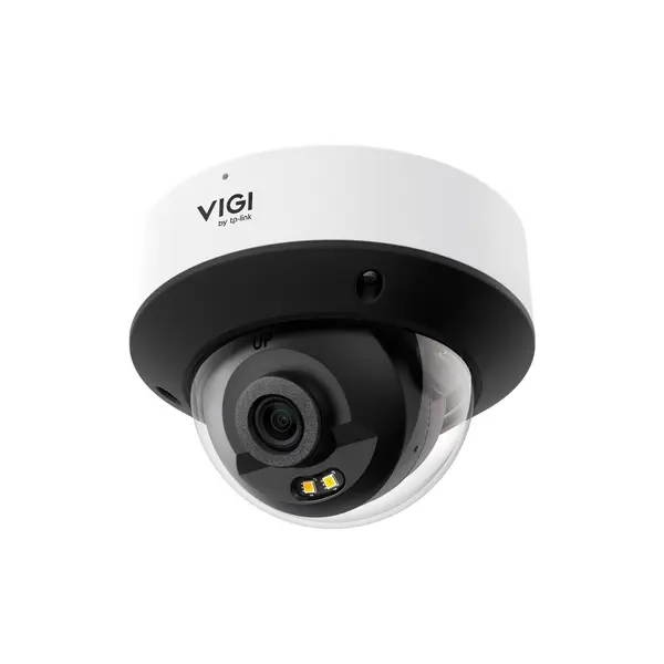 Camera supraveghere exterior IP Dome cu iluminare duala TP-Link VIGI INSIGHT S225, 2 MP, 4 mm, IR/lumina alba 30 m, microfon, PoE