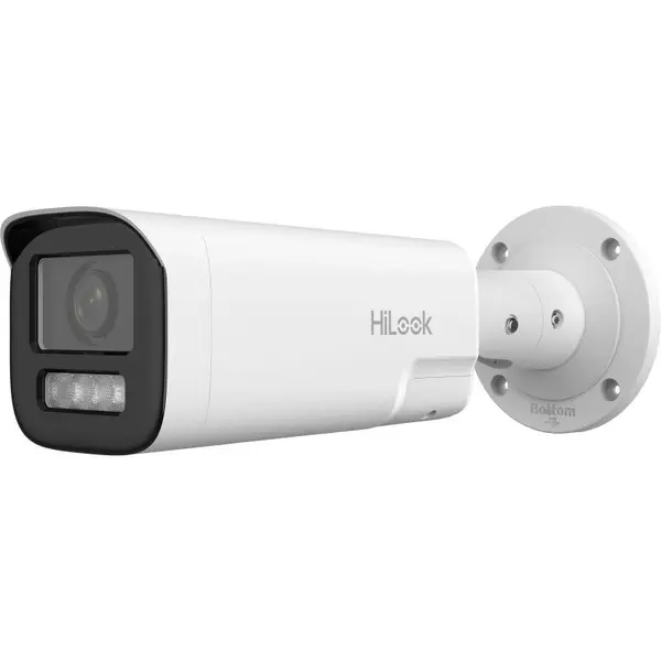 Camera supraveghere exterior IP Hybrid Light Hikvision Hilook IPC-B640HA-LZU/SL(2.8-12MM), 4 MP, 2.8-12 mm, IR/Lumina alba 30 m, microfon, slot card