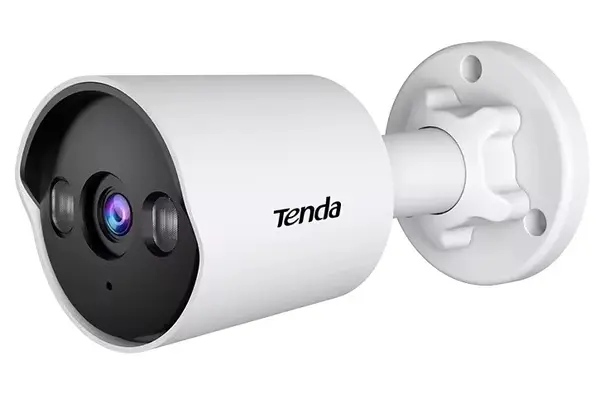 Camera supraveghere exterior Tenda TND-TC3B24C(6mm), 4MP 2K, Full-Color IR+LED 30m, IP67, 12V + PoE, ONVIF, detectie AI om si vehicul, microfon