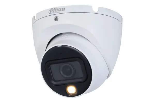 Camera supraveghere HDCVI Dahua HAC-HDW1200TLM-IL-A-0280B-S6, 2MP, Iluminare duala 20m, Microfon, IP67