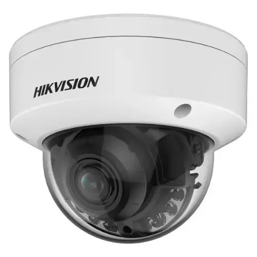 Camera supraveghere Hikvision DS-2CD2747G2HT-LIZS(2.8-12mm)(eF), IP, 4MP, lentila 2.8-12mm, IR 40m, lumina alba 40, ColorVu, PoE (Alb)
