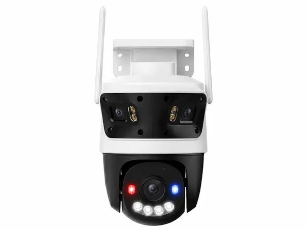 Camera supraveghere Imou Cruiser Triple IPC-S7UP-11M0WED, 3+3+5MP, 3.6 - 6mm, Wi-Fi, iluminare duala, 8x zoom, rotire si inclinare din aplicatie, audio bidirectional, urmarire automata 2 sloturi microSD