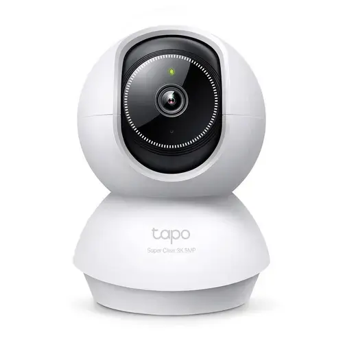 Camera supraveghere interior IP wireless WiFi PT TP-Link TAPO C230, 5 MP, 4 mm, IR 12 m, slot card, microfon si difuzor, detectie smart, 360 grade