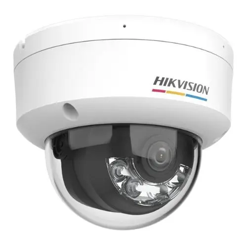 Camera supraveghere IP 2MP, ColorVu, lentila 2.8mm, IR 30m, lumina alba 30m, microfon, PoE - Hikvision DS-2CD1127G2H-LIU(2.8mm)