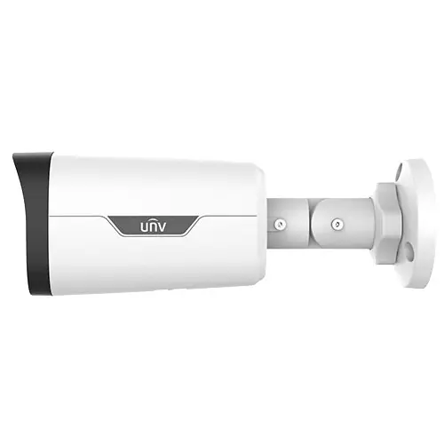 Camera supraveghere IP 4MP, lentila 2.8mm, lumina alba 30m, microfon, slot card, PoE - UNV IPC2314LE-ADF28KM-WL