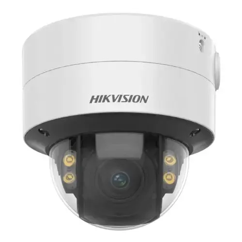 Camera supraveghere IP, 8MP 4K, lentila 2.8 - 12 mm, IR 40m, lumina alba 40m, PoE, Hikvision DS-2CD2787G2T-LZS(2.8-12mm)(C) (Alb)