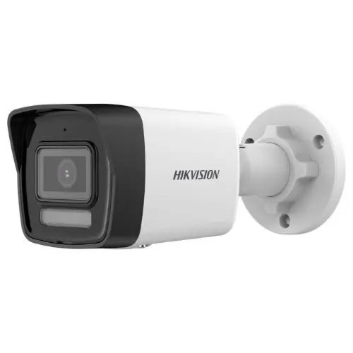 Camera supraveghere IP Bullet 2MP, Smart Hybrid Light, lentila 2.8mm, IR 30m, Lumina alba 30m, PoE - Hikvision DS-2CD1023G2-LIU(2.8mm)