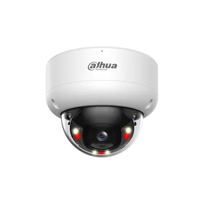 Camera supraveghere IP Dahua, 6MP, 2.8mm, IR 30m, slot card microSD 512GB, iluminare duala, PoE, IP67, IK10, IPC-HDBW3649E-AS-IL-0280B