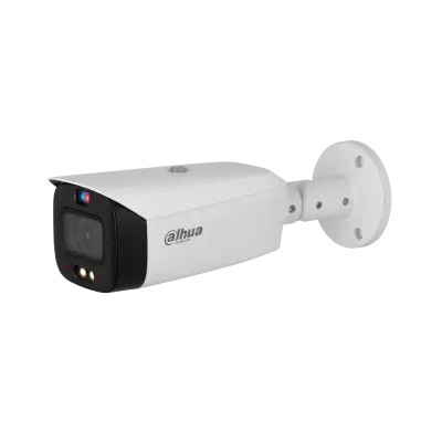 Camera supraveghere IP Dahua 8MP WizSense, Smart Dual Light 50m, lentila motorizata 2.7-13.5mm, microfon dual si difuzor, alarma audio-vizuala, PoE, microSD 512GB - TIPR-EB849-BL / IPC-HFW3849T1-ZAS-PV