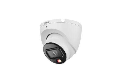 Camera supraveghere IP Dahua Dome 6MP, Smart Dual Light IR 30m + lumina calda 30m, lentila fixa 3.6mm, microfon, detectie umana, PoE, IP67 - IPC-HDW1639T-A-IL-0360B-S6