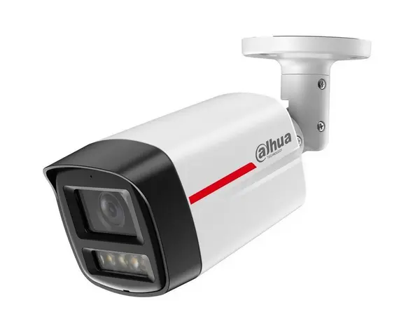 Camera supraveghere IP Dahua IPC-HFW2649TL-S-LED-0280B-PRO, 6MP, WizColor, 2.8mm, lumina calda 50m, slot card microSD 256GB, PoE, IP67