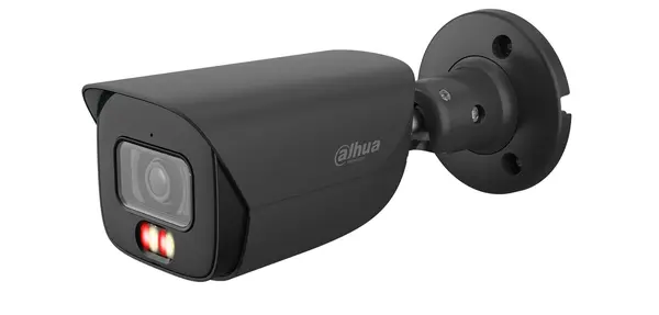 Camera supraveghere IP Dahua IPC-HFW3649E-AS-IL-0280B-Black, 6MP, 2.8 mm, WizSense, iluminare duala 30m, microfon, PoE, IP67
