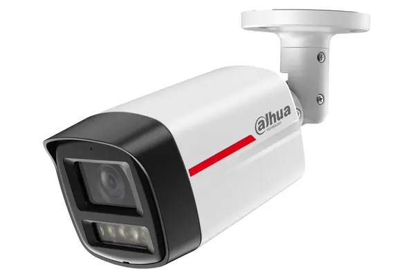 Camera supraveghere IP Dahua WizSense IPC-HFW2449TL-S-LED-0600B-PRO, 4MP, LED alb 50m, WizColor, Audio, PoE