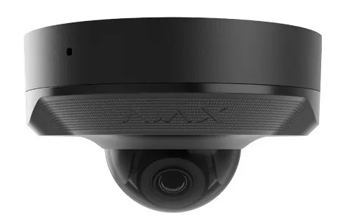 Camera supraveghere IP dome Ajax DomeCam(B)-76023, 8MP, 2.8mm, IR 30m, recunoastere AI, Microfon, slot microSD, PoE, IP65