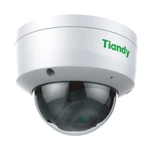Camera supraveghere IP dome Tiandy, Starlight, 8MP 4K, IR 30m, lentila 2.8mm, Microfon, PoE, IP66, IK10 - TC-C38KS-I3EYV4.0