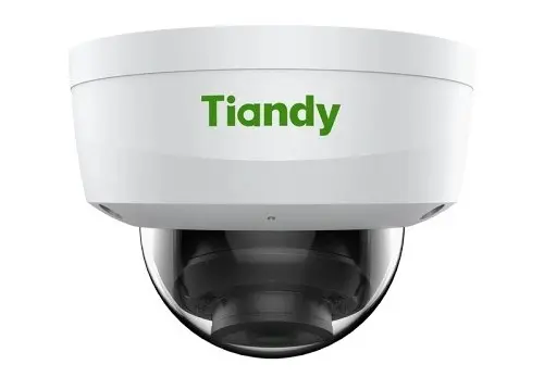 Camera supraveghere IP dome Tiandy TC-C35KS-I3EYS2.8V5.0, 5MP, 2.8mm, IR 30m, microfon, slot microSD, IP66, PoE