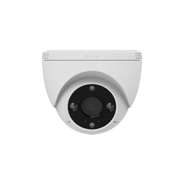 Camera supraveghere IP Dome WiFi EZVIZCS-H4-2K, 3 MP, 2.8mm, IR 30m, 2.4 GHz, microfon si difuzor, sirena, slot card