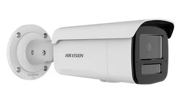 Camera supraveghere IP exterior Hikvision DS-2CD2T43G2-2LI(4mm), 4MP, lentila 4mm, AcuSense, Smart Hybrid Light 60m, PoE, IP67, IK10