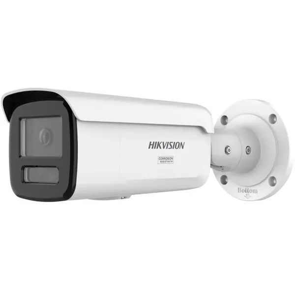 Camera supraveghere IP exterior Hikvision DS-2CD2T47G3-LIY(2.8mm), 4 MP, 2.8mm, ColorVu, Smart Hybrid Light, IP67