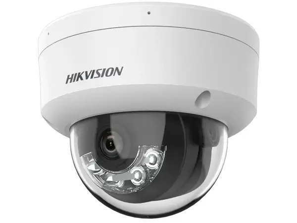 Camera supraveghere IP Hikvision DS-2CD1143G2-LIUF(2.8mm), 4MP, Smart Hybrid Light, Detectare miscare persoane/vehicule, Microfon, PoE, IP67