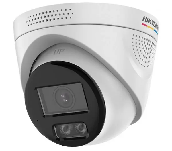 Camera supraveghere IP Hikvision DS-2CD1347G3H-LIUF/SL(2.8mm), 4MP, Smart Hybrid Light, Audio, Alarma, IP67