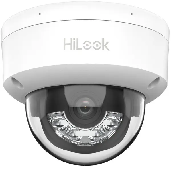 Camera supraveghere IP Hikvision HiLook IPC-D160HA-LU, 6MP, 2.8mm, Smart Hybrid Light, Microfon, PoE, IP67