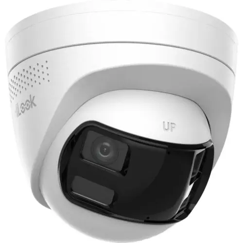 Camera supraveghere IP Hikvision HiLook IPC-T260HAD-LUF/SL, 6MP, 2.8mm, iluminare duala, audio bidirectional, alarma stroboscopica, slot microSD, PoE, IP67