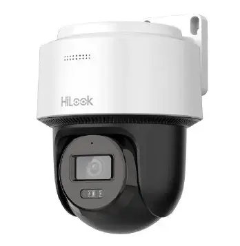 Camera supraveghere IP Hilook PTZ-N2C200M-DE 4mm(B), 2MP, DarkFighter, Smart Hybrid Light, detectie umana, auto-tracking, audio, IP66,PoE