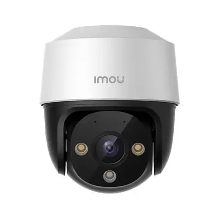 Camera supraveghere IP PT Imou Full Color Active Deterrence IPC-S41FAP, 4 MP, 3.6 mm, IR/lumina alba 30 m, microfon, PoE, slot card, auto tracking (Alb)