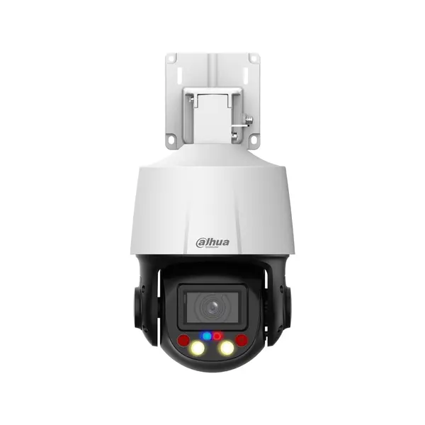 Camera supraveghere IP PTZ, zoom 5X, 4MP, Smart Dual Light IR 50m WL 30m, audio, alarma, TIOC WizSense - Dahua SD3E405DB-GNY-A-PV1