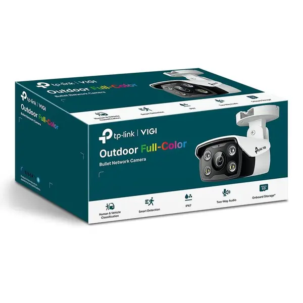 Camera supraveghere IP TP-Link Vigi 4MP IR 30m lentila 2.8mm PoE card difuzor microfon - VIGI C340(2.8MM)