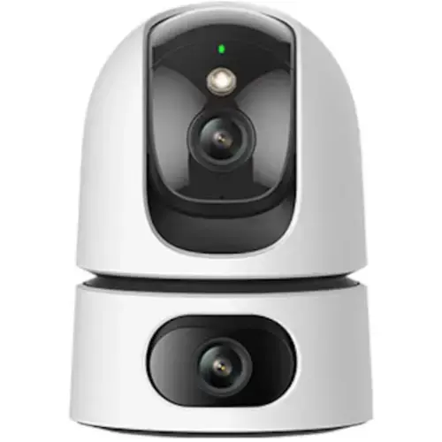 Camera supraveghere IP WiFi cu lentila duala Full-Color Active Deterrence Imou Ranger Dual IPC-S2XP-6M0WED, 3 + 3 MP, 2x 3.6 mm, IR 15 m, microfon si difuzor, slot card, Auto Smart Tracking