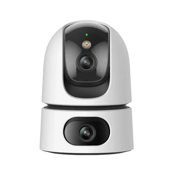 Camera supraveghere IP WiFi cu lentila duala Full-Color Imou Ranger Dual IPC-S2XP-8M0WED, 5 MP, 2x 3.6 mm, IR/Lumina alba 15 m, microfon si difuzor, slot card