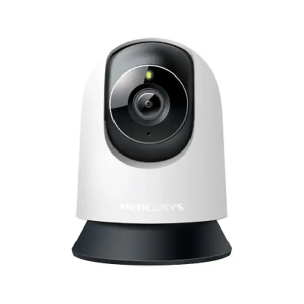 Camera supraveghere IP WiFi interior MERCUSYS MC210, 3MP 2K, rotire 360, night vision IR 12m, detectare miscare si persoane, audio bidirectional, microSD 512GB, ONVIF, Alexa, Google Assistant