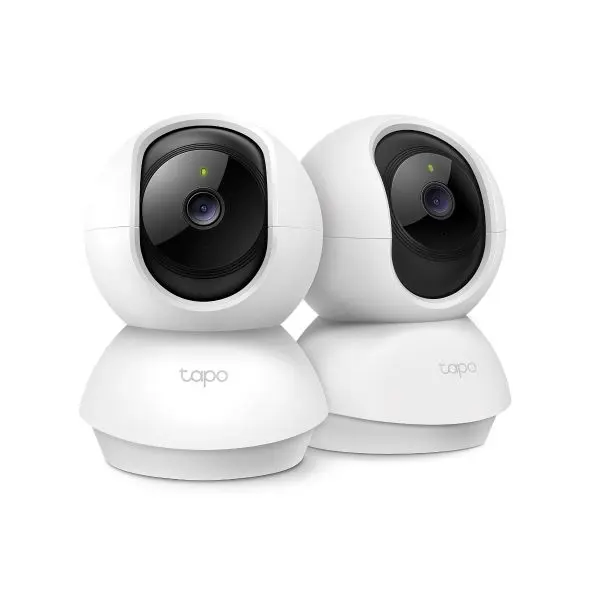 Camera supraveghere IP WiFi interior TP-Link Tapo C210P2, 3MP 2K, lentila 4mm, rotire 360, detectare persoane si plans bebelus, audio bidirectional, IR 9m, microSD 512GB, ONVIF, Alexa, Google Assistant