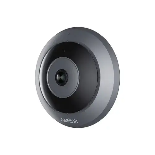 Camera supraveghere panoramica IP PoE Fisheye Reolink P520, 6.5 MP, IR 8 m, detectie persoane