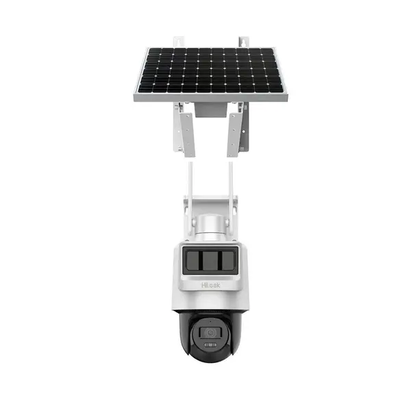 Camera supraveghere PTZ rotativa GSM 4G LTE Hikvision HiLook PTZ-N2C200I-K/4G/C05S10, 2 MP, PIR + Radar 12 m, 2.8 mm, IR 30m, microfon si difuzor, acumulator 50.76 Wh, panou solar, slot card
