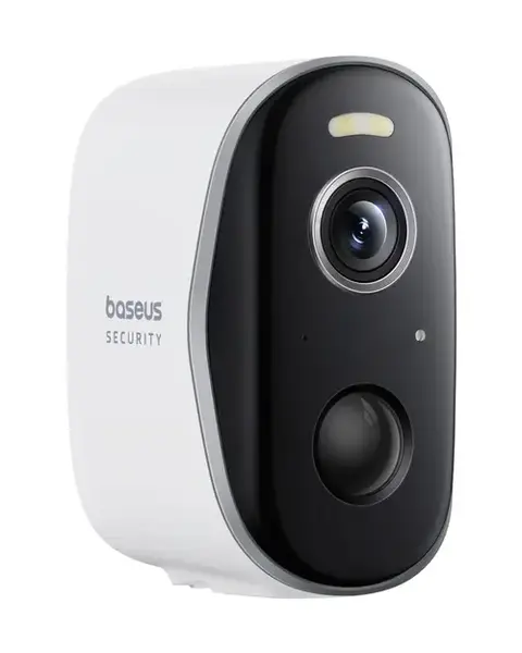 Camera supraveghere video Baseus Security N1 Plus, 2K HD, IP67, Night Vision, Autonomie 270 zile (Alb)