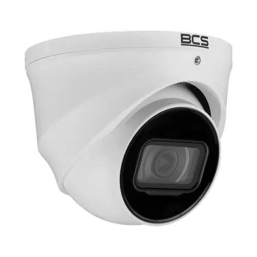 Camera supraveghere video exterior BCS LINE BCS-L-EIP25FSR5-Ai2, Dome, 5MP 2960x1688, 1GB RAM, 4GB Flash, 2.8mm, 16x Zoom digital, IR 50m, Microfon, PoE, IP67 (Alb)