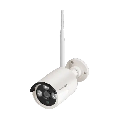 Camera supraveghere video exterior Kruger&Matz KM2241-C, 3 Mpx, 20 FPS, IP66, 30m IR (Alb)